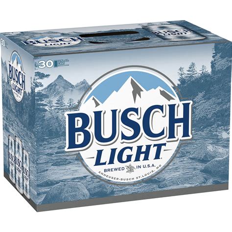Busch Light 30 Pack Price